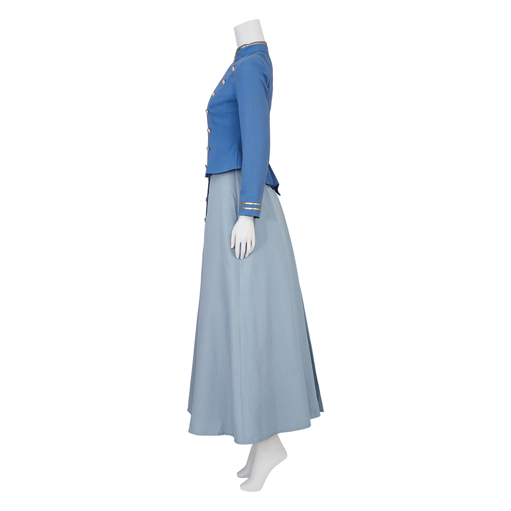 Movie Cosplay Enola Holmes 2 C - Vintage Fashion Dresses review and price