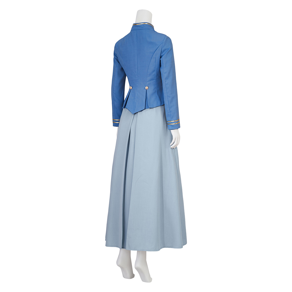Movie Cosplay Enola Holmes 2 C - Vintage Fashion Dresses review and price