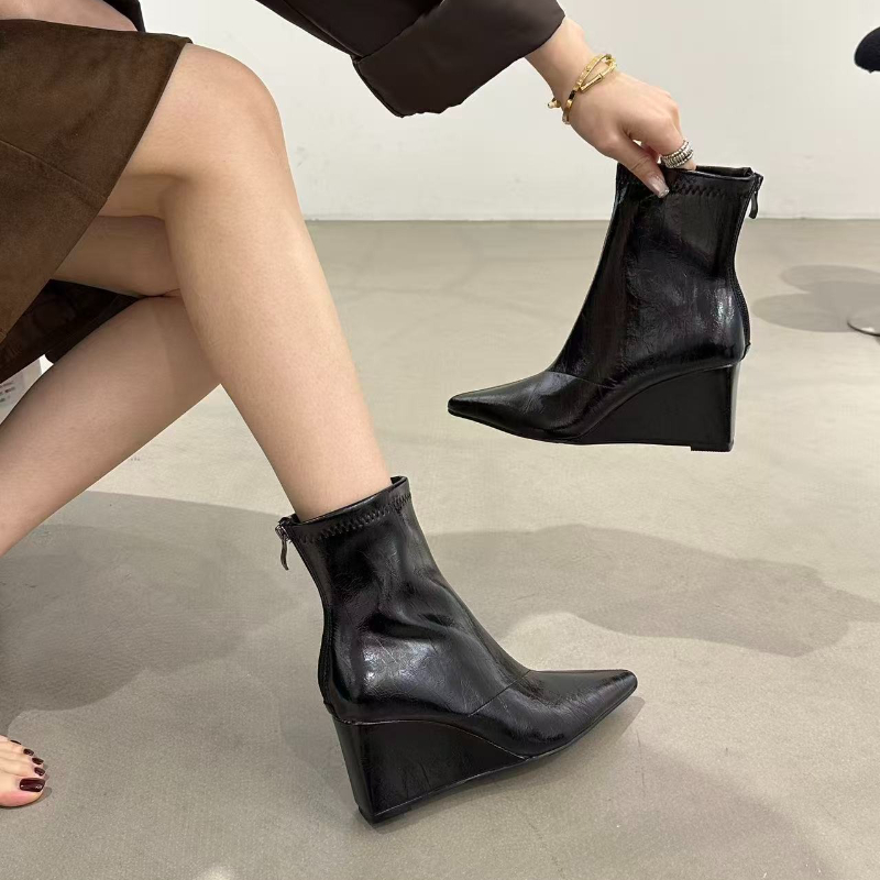Autumn Winter Vintage Weges He - Vintage Fashion Online review and price