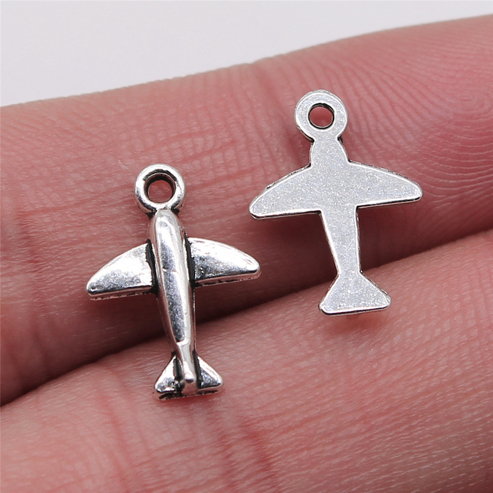 10pcs 11x15mm Antique Silver C - Vintage Fashion Online review and price