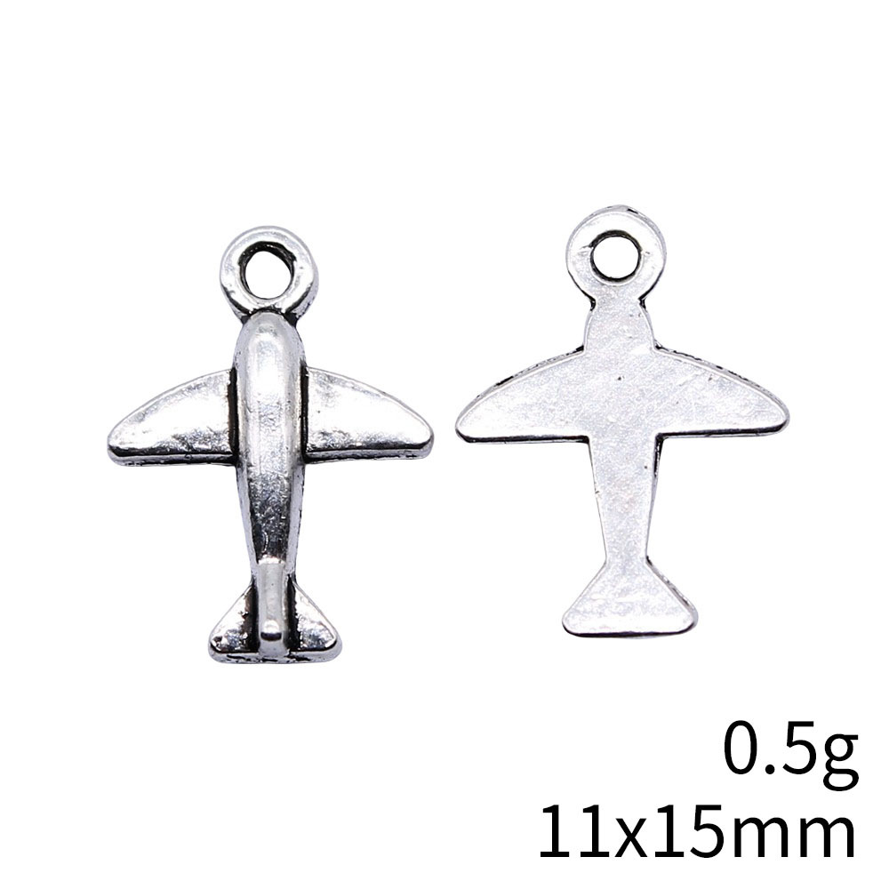 10pcs 11x15mm Antique Silver C - Vintage Fashion Online review and price