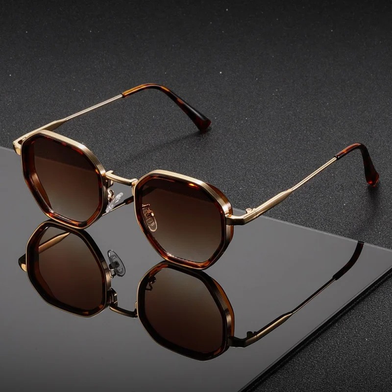 1 Pair Unisex Round Metal Fash - Vintage Fashion Enthusiasts review and price