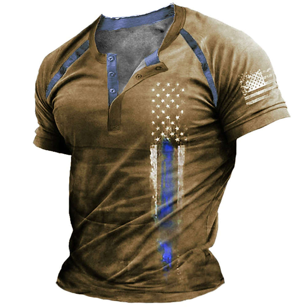 Funny 3D American Flag Print M - Vintage Fashion Enthusiasts review and price