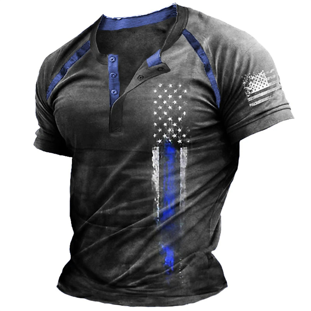Funny 3D American Flag Print M - Vintage Fashion Enthusiasts review and price