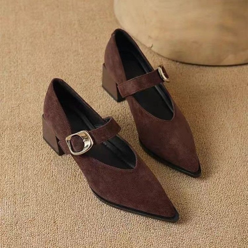 Women Vintage Mary Jane Block  - Vintage Fashion Dresses review and price