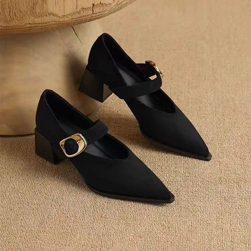 Women Vintage Mary Jane Block  - Vintage Fashion Dresses review and price