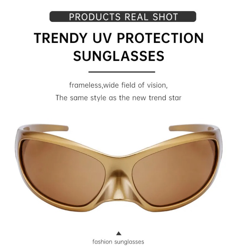 New Y2K Punk Sunglasses Women  - Vintage Fashion Enthusiasts review and price