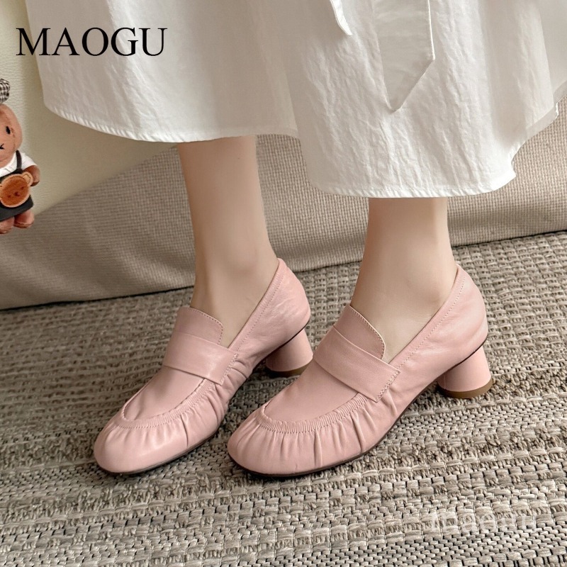 Soft Leather Loafers Women's P - Vintage Fashion Online review and price