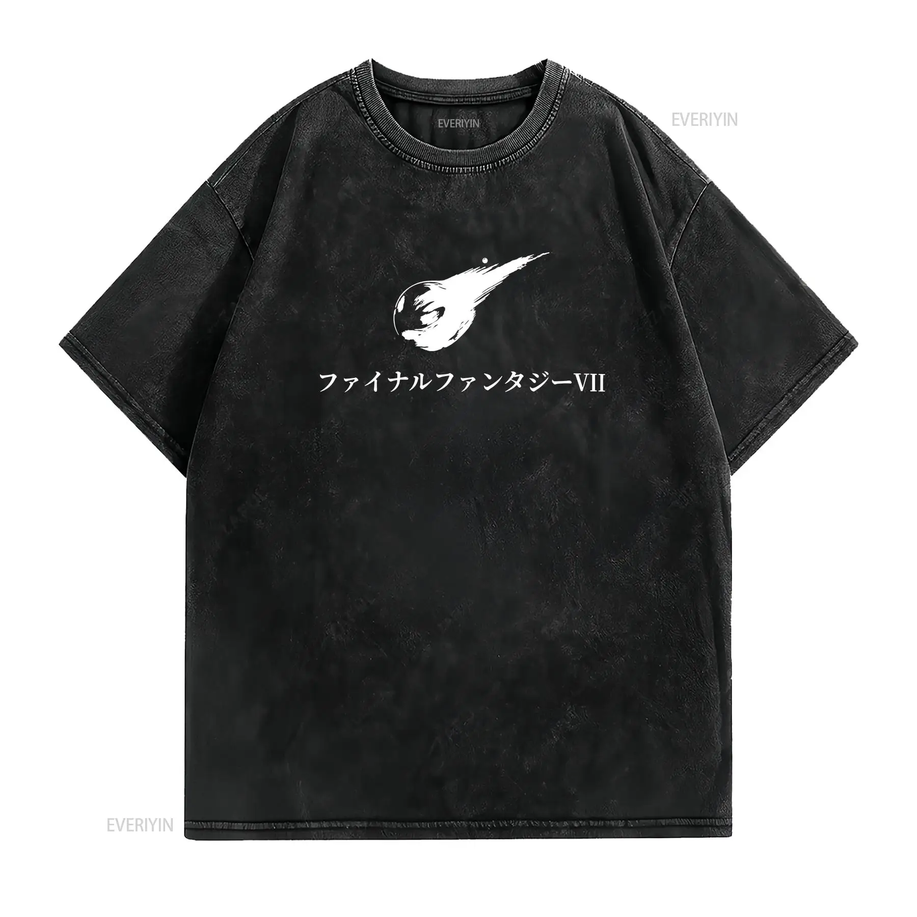FF7 JP Title T shirt Multiple  - Vintage Fashion Jersey review and price