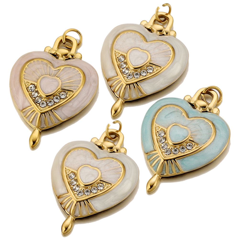 3pcs Stainless Steel Vintage E - Vintage Fashion Online review and price