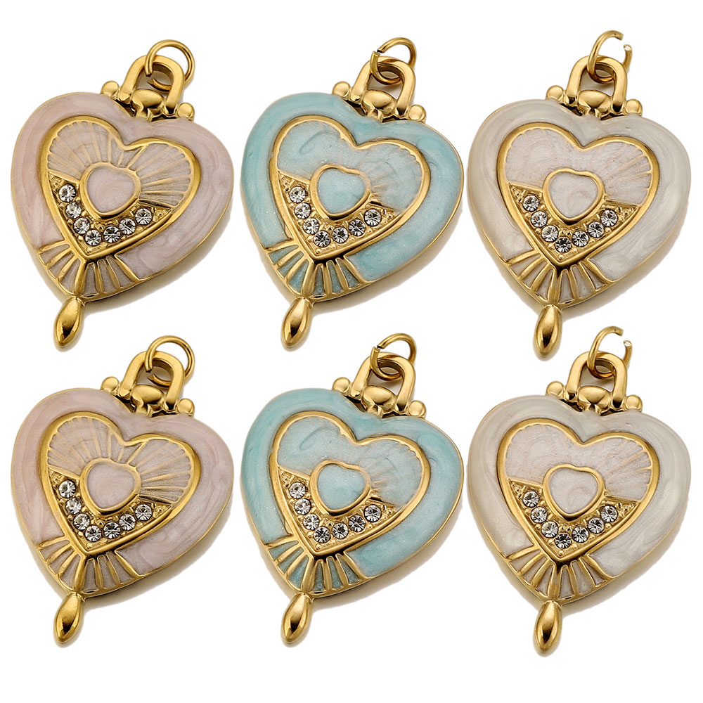 3pcs Stainless Steel Vintage E - Vintage Fashion Online review and price