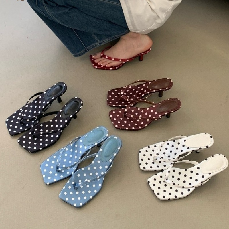 Fashion Slip On Sandals Retro  - Vintage Fashion Dresses review and price